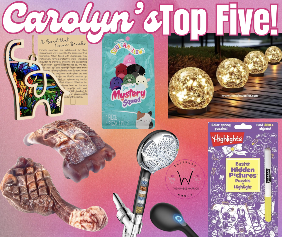 Carolyn’s Top Five!